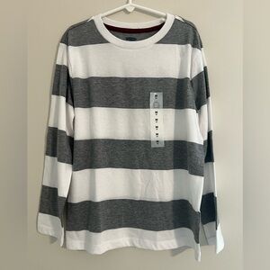 Old Navy long sleeve striped shirt.  Size M (8)